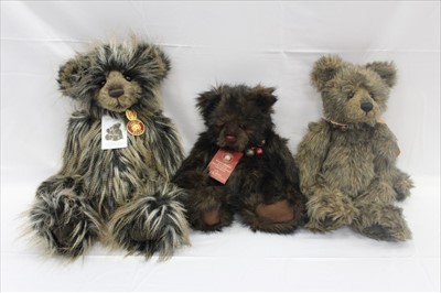 Lot 2778 - Charlie Bears selection including Charlie No5, Anniversary Edward, Mabel, Melody, Mercedes, Seren, Sprout, Little Freddie, Theo