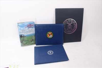 Lot 619 - Collection of Militaria to include American military citations, military related DVD's, signed copy of Britain's Most Secret Army of WWII, after the Battle magazines and military DVD's