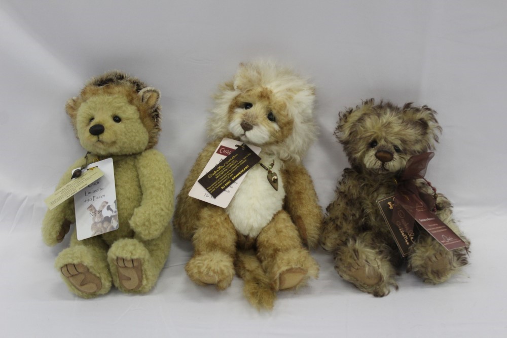 Lot 2856 - Charlie Bears selection including