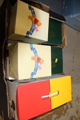 Lot 2122 - Selection of Disney figures including Mickey Mouse and Pooh and friends, all boxed  (7)
