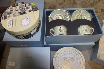 Lot 2123 - Selection of Wedgwood items including four boxed sets A Celebration of the Millennium