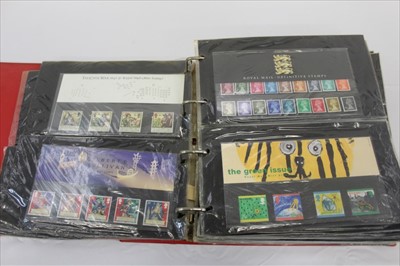 Lot 2649 - Stamps GB accumulation including Royal Mail Year Books and Pack.  First Day Cover etc