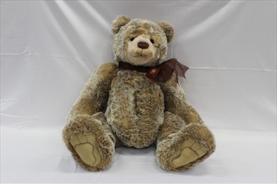 Lot 2864 - Charlie Bear Ian, very large bear designed by Isabelle Lee.