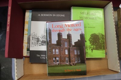 Lot 2431 - Long Melford - Sir William Parker - The History of Long Melford, 1873; with Major Martin Hume’s Long Melford Fete in 1911 at Melford Hall