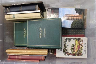 Lot 2433 - Gilpin, Two Vols in One - Observations....Cambridge, Norfolk, Suffolk and Essex 1809, 19 plates, 208pp bound with Gilpin Two Essays 1804, 43pp, together with 3 Suffolk Green books, NRS 9, 10 and 11...