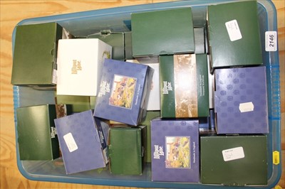 Lot 2146 - Collection of 30 Lilliput Lane cottages, all boxed, to include Harebell Cottage, The Bottle Oven, Lady Jane's Cottage, and others