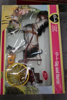 Lot 2785 - Sindy Gig and Horse Sets, boxed (2)