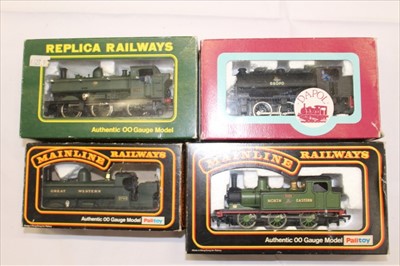 Lot 2825 - Railway selection of boxed locomotives Mainline (x2), Dapol and replica railways