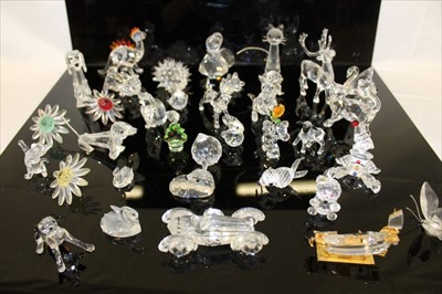 Lot 2155 - Collection of Swarovski Crystal ornaments