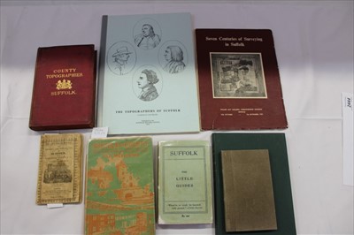 Lot 2444 - Suffolk History and Topography - to include Pinnock’s County Histories  - The History and Topography of Suffolk, pub. London, with folding map, together with O. R. Wellbanks  - Suffolk My County, 1...