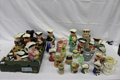 Lot 2179 - Collection of Toby and character jugs, various makes (qty)