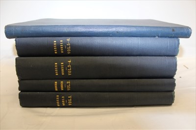 Lot 2665 - Modern Wonders Vol I-VI 1937-1940 bound volumes (5 volumes)