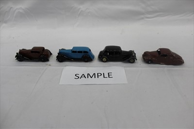 Lot 2906 - Dinky Toy Collection of Early Models Oldsmobile, Packard, Studebaker, Chrysler etc