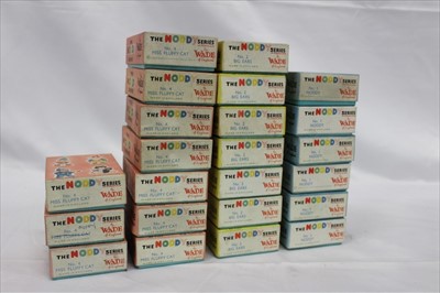 Lot 2202 - Selection of Wade Noddy Series figures including Noddy, Big Ears and Mrs Fluffy Cat all in original boxes (23)