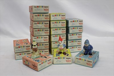 Lot 2202 - Selection of Wade Noddy Series figures including Noddy, Big Ears and Mrs Fluffy Cat all in original boxes (23)