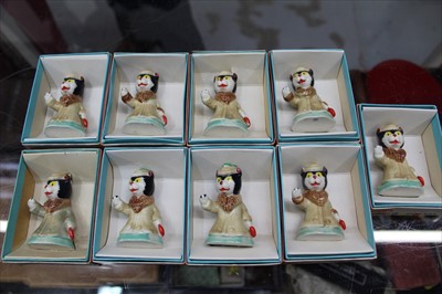 Lot 2202 - Selection of Wade Noddy Series figures including Noddy, Big Ears and Mrs Fluffy Cat all in original boxes (23)