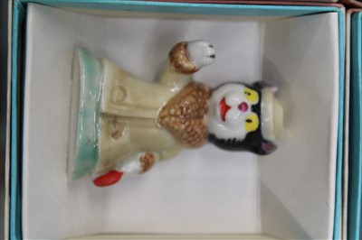 Lot 2202 - Selection of Wade Noddy Series figures including Noddy, Big Ears and Mrs Fluffy Cat all in original boxes (23)