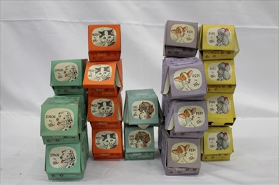 Lot 2204 - Selection of Wade TV Pets including Fifi, Simon, Chee Chee, Mitzi and Pepi, in original boxes (20)