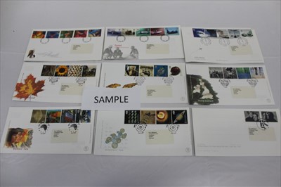 Lot 2625 - Stamps, GB selection of 1st Day Covers, Presentation Packs, u/m sets, in albums and stockbooks