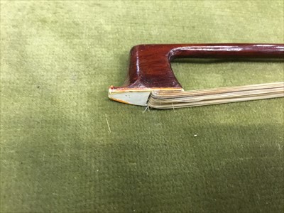 Lot 3861 - Old violin bearing label - The Paganini Special Orchestral Violin Fecit In Saxony,  Anno, with bow in fitted case