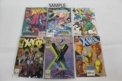 Lot 1235 - Large collection of Marvel; X-Men comics. Predominantly 1990s editions, including The Uncanny X-men, Flashback X-Men, Essential X-Men. Others (138)