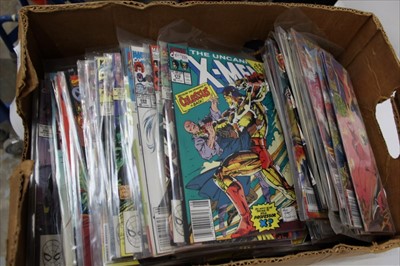 Lot 2481 - Large collection of Marvel; X-Men comics. Predominantly 1990s editions, including The Uncanny X-men, Flashback X-Men, Essential X-Men. Others (138)