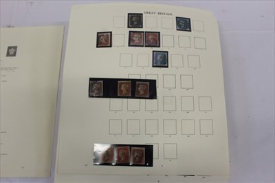 Lot 2698 - Stamps GB & World Selection in albums stockbook, loose on pages including GB 1840 1d black and Twopenny Blue, Victorian Jubilee mint issues, commemorative and definitive issues FDCs, Booklets inclu...