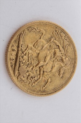 Lot 3474 - George V gold Sovereign, 1912