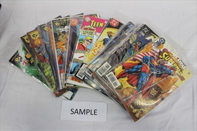 Lot 2487 - Large collection of D.C. and other comics, including Superman, Batman, Dungeons and Dragons, various others (approximately 150+)