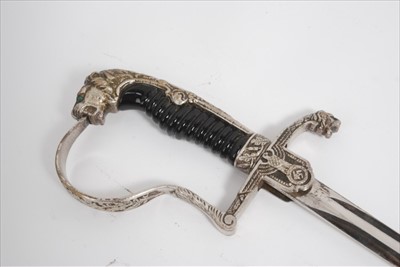 Lot 754 - Nazi officers sword