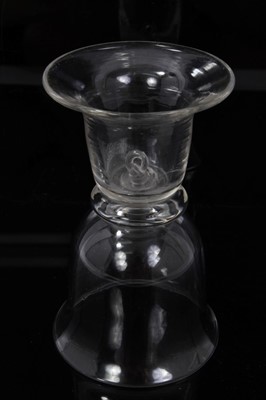 Lot 56 - Early to mid 19th century Masonic glass rummer