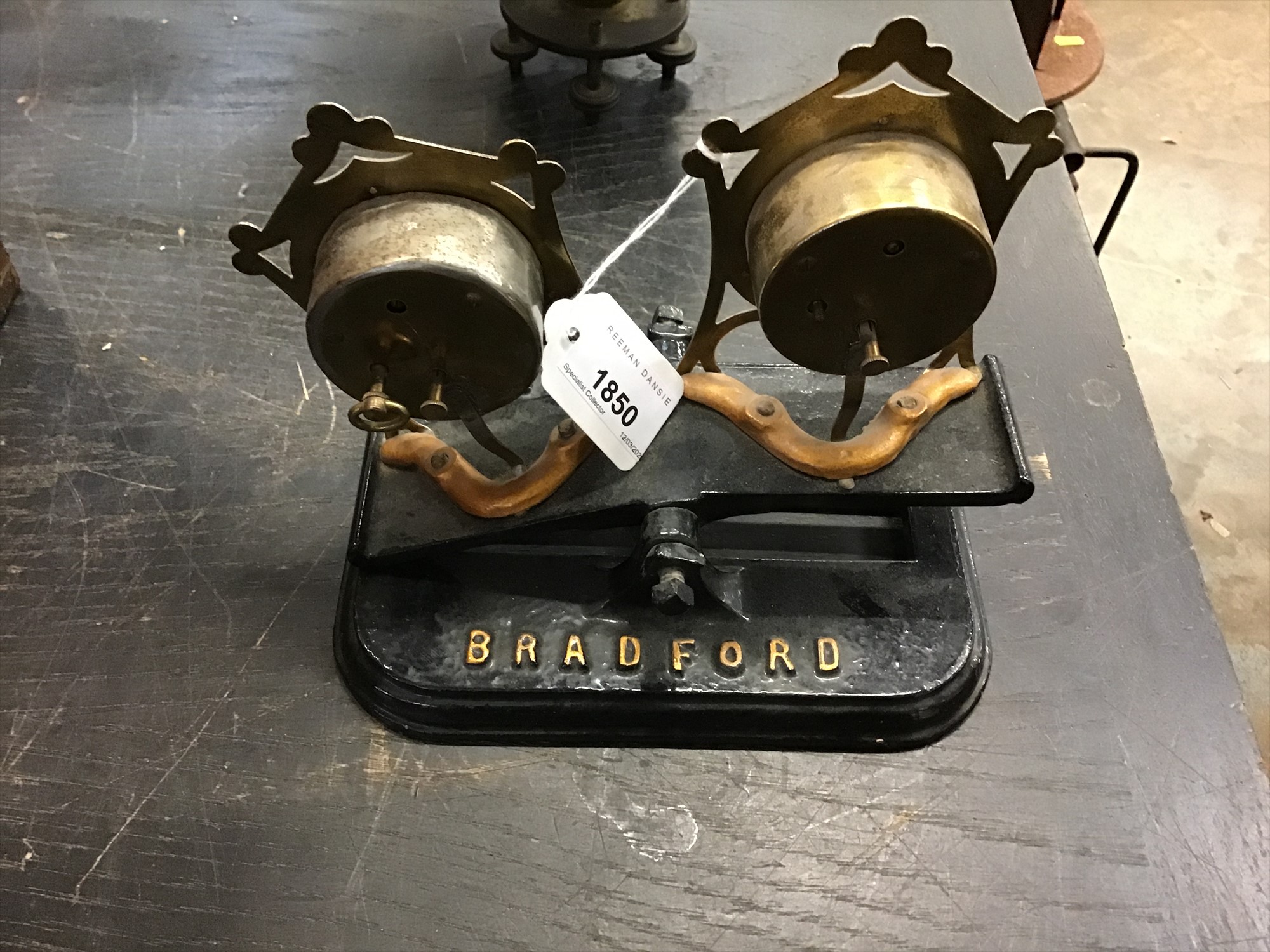 Lot 1850 Rare early 20th century wrought iron and