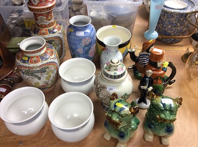 Lot 407 - Ceramics, vases, ornaments etc
