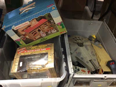 Lot 442 - Three boxes toys