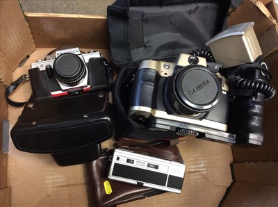 Lot 336 - Olympia camera and others