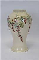 Lot 2027 - Moorcroft pottery vase made for Liberty & Co.,...