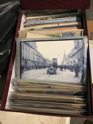Lot 259 - Box of postcards- approx 300