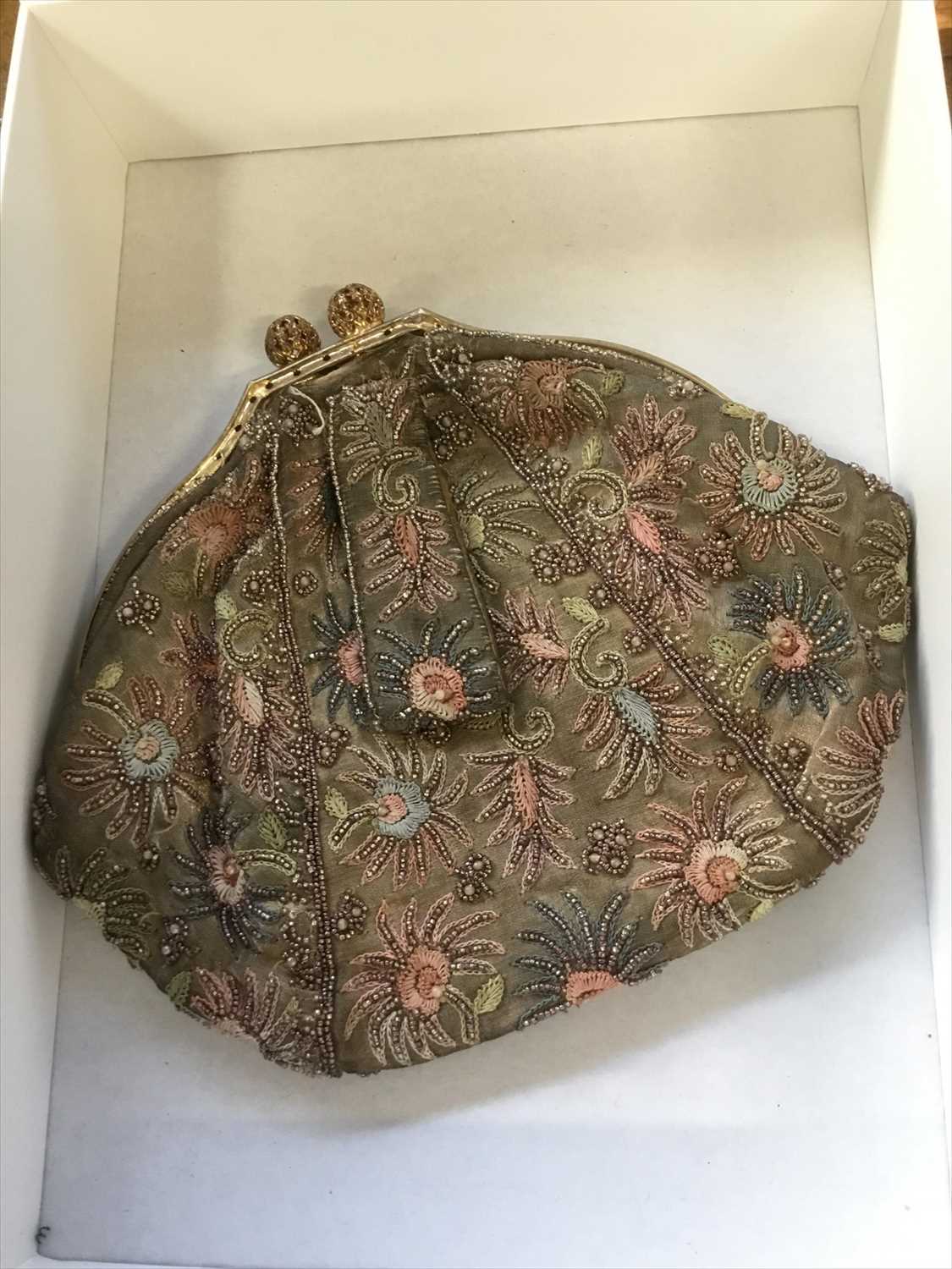 Lot 192 - Four vintage evening bags