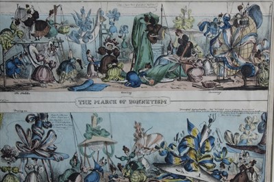Lot 78 - Three antique coloured engravings to include Pater Pry, McLean