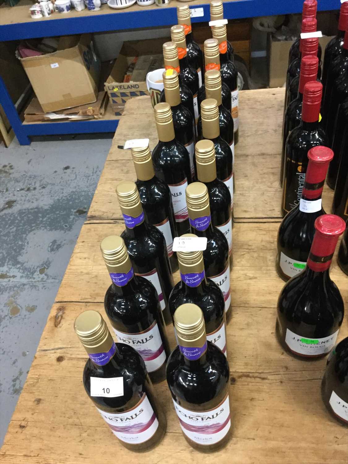Lot 10 - Red Wine- Eighteen Bottles of Echo Falls (18)