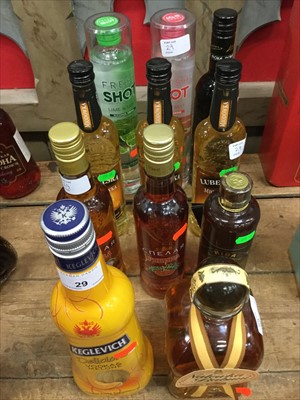 Lot 29 - Spirits- Eleven bottles of assorted Eastern European liqueurs