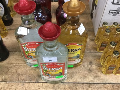 Lot 35 - Tequila- Sierra Tequila 70cl (x2) and 50cl (x1) (3 bottles)