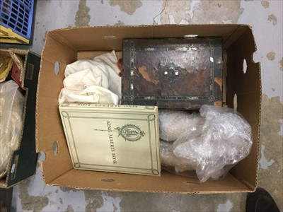Lot 58 - Two boxes of assorted toys and sundries