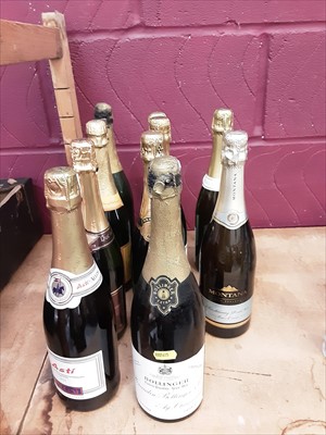 Lot 513 - Bottle of Bollinger and other bottles of champagne and sparkling wine (10)