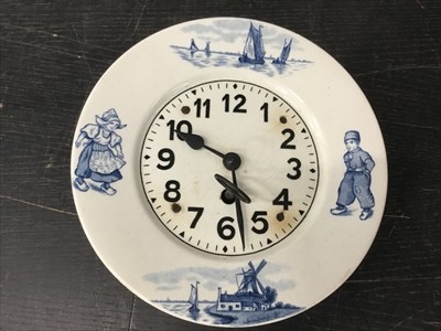 Lot 140 - Vintage ceramic nursery clock