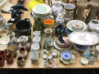 Lot 288 - Large group of china to include teaware, Poole Pottery, and other china (qty)