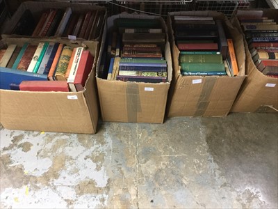 Lot 308 - Books- Five boxes of various books