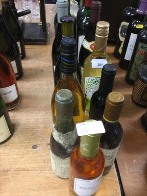 Lot 301 - Thirteen bottles of red and white wines (13)
