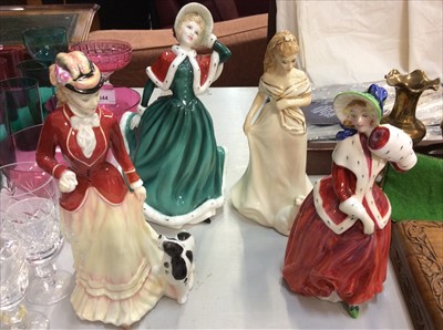 Lot 447 - Four Royal Doulton figures