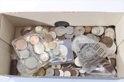 Lot 445 - Group coins including Victorian crown 1890 etc